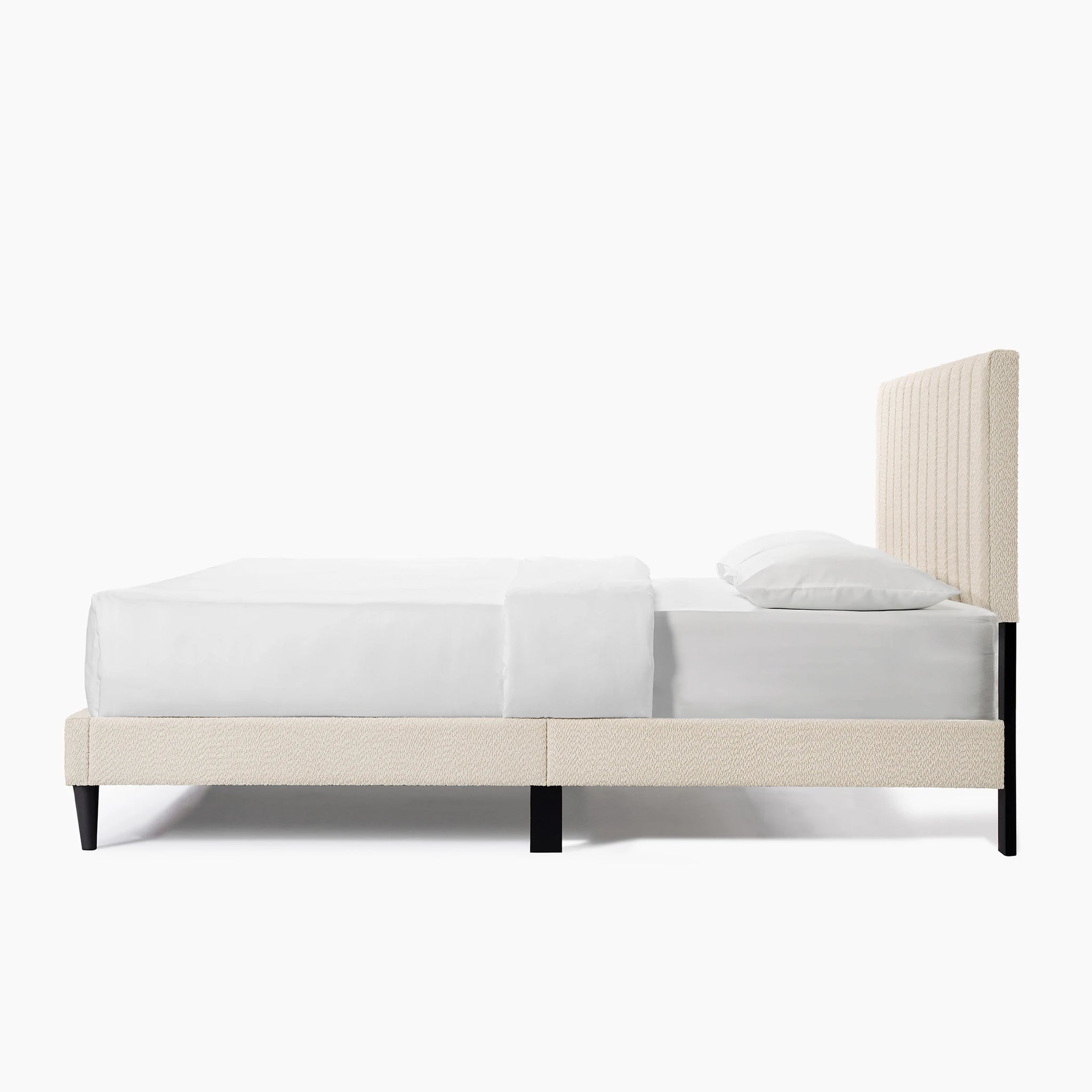 Queen Size Dove Tufted Upholstered Platform Bed IN USA.