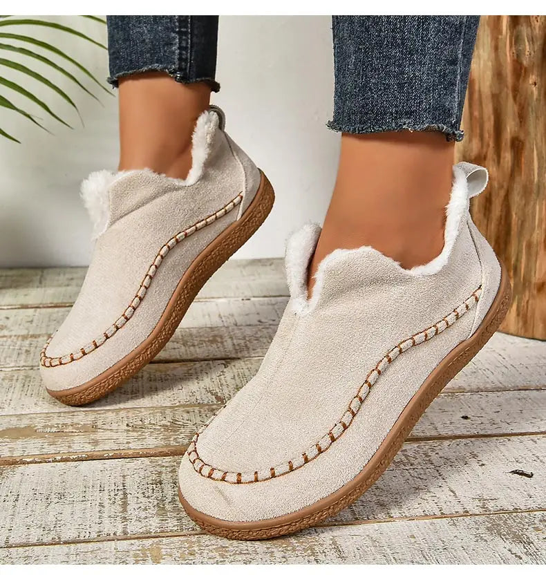 Women's Boots Slip On Winter Boots Winter Shoes Women Ankle Boots in USA