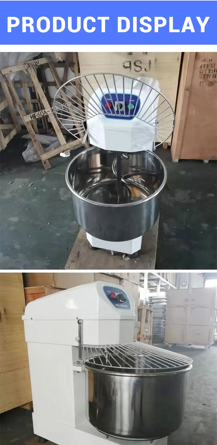 Dough Mixer Industrial Commercial Food Processing Machinery in USA.