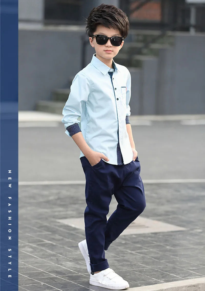 Teenager Kids Boys Clothes Children Shirts Fashion in USA