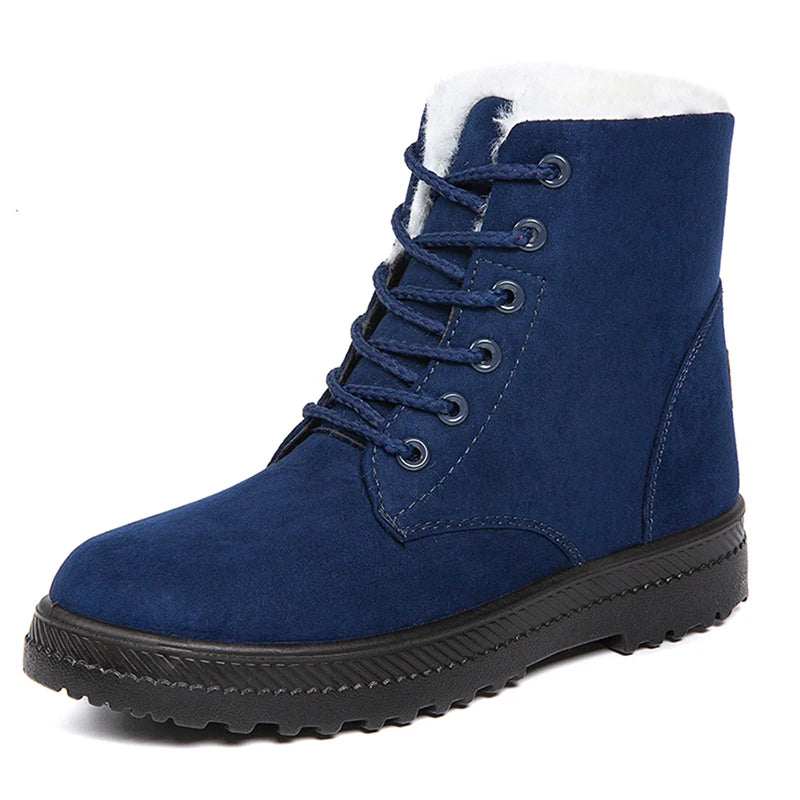 Women Boots Snow Plush Women Shoes Platform Boots in USA