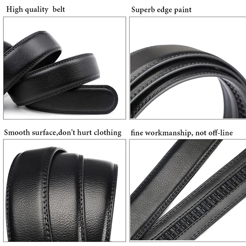 Men's High-Quality Belt Luxury Belt, Black Men's in USA