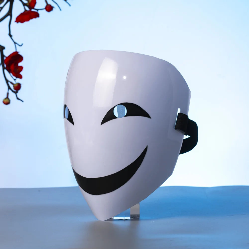 Black Bullet PVC Leech Smile Mask Disguised As Ghost Face in USA