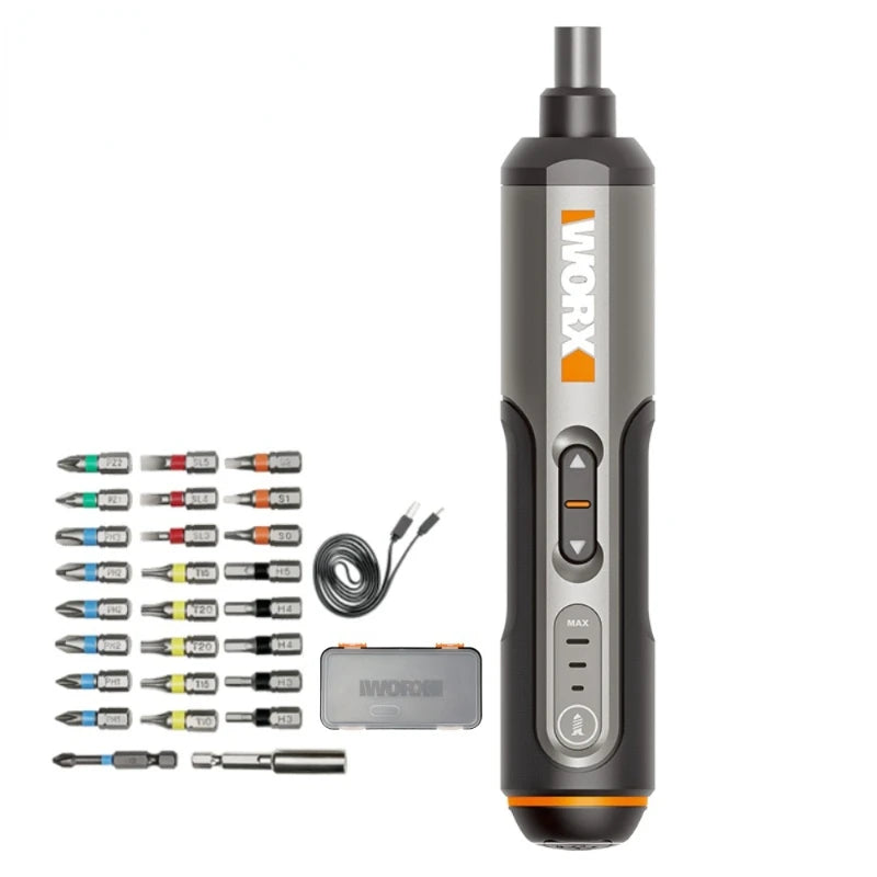 Youpin Worx 4V Mini Electrical Screwdriver Set WX240 Cordless Electric