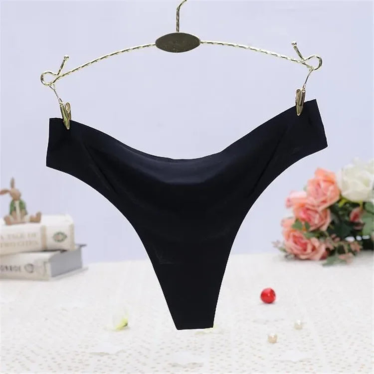 Silk Seamless Cotton Bottom T-back Underpants Women in USA