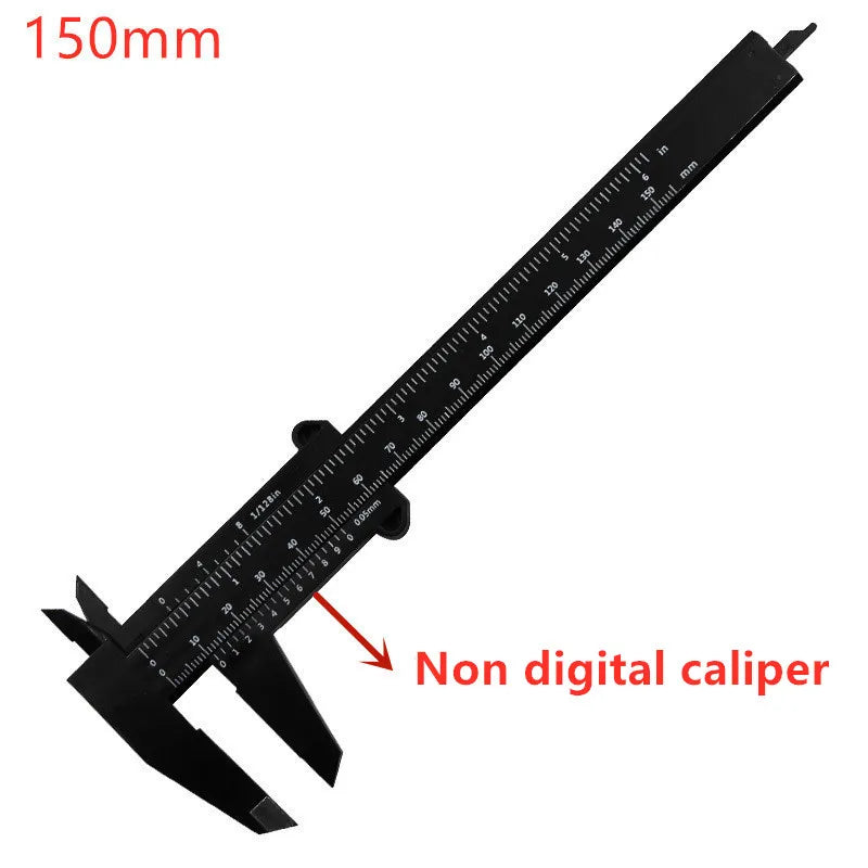 150mm 100mm Electronic Digital Caliper Carbon Fiber Dial Vernier Calip