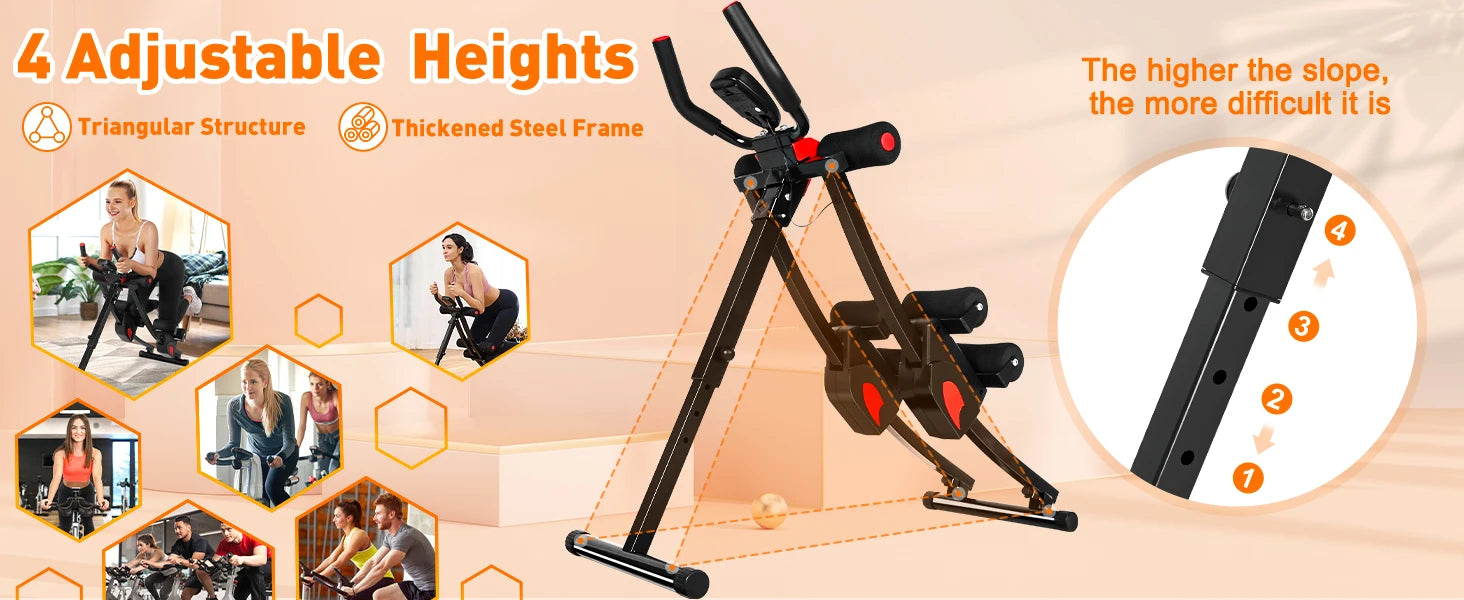 Machine Women Home Gym, Adjustable Core Abdominal Exercise in USA