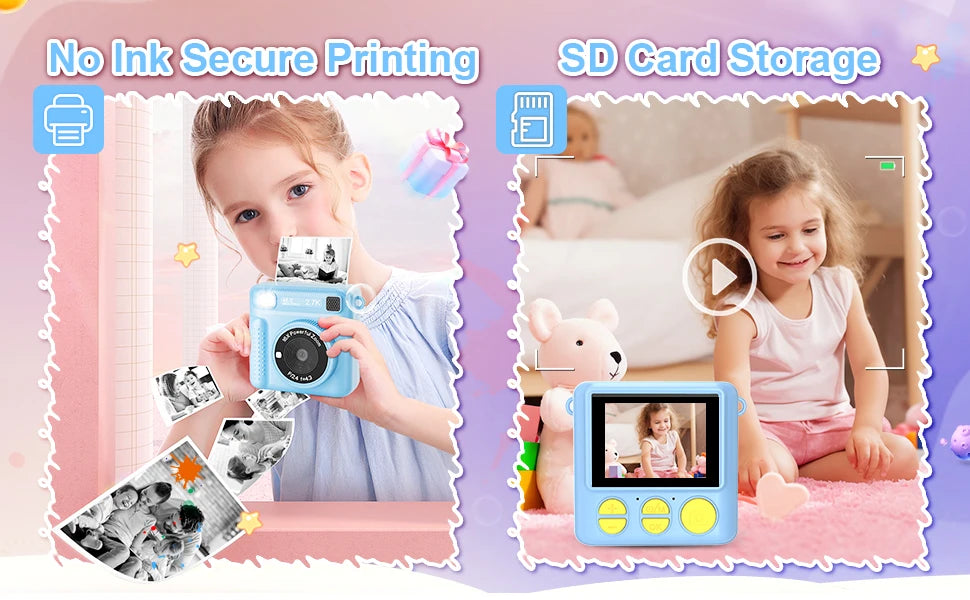 Mini children's high-definition digital camera with flash in USA.