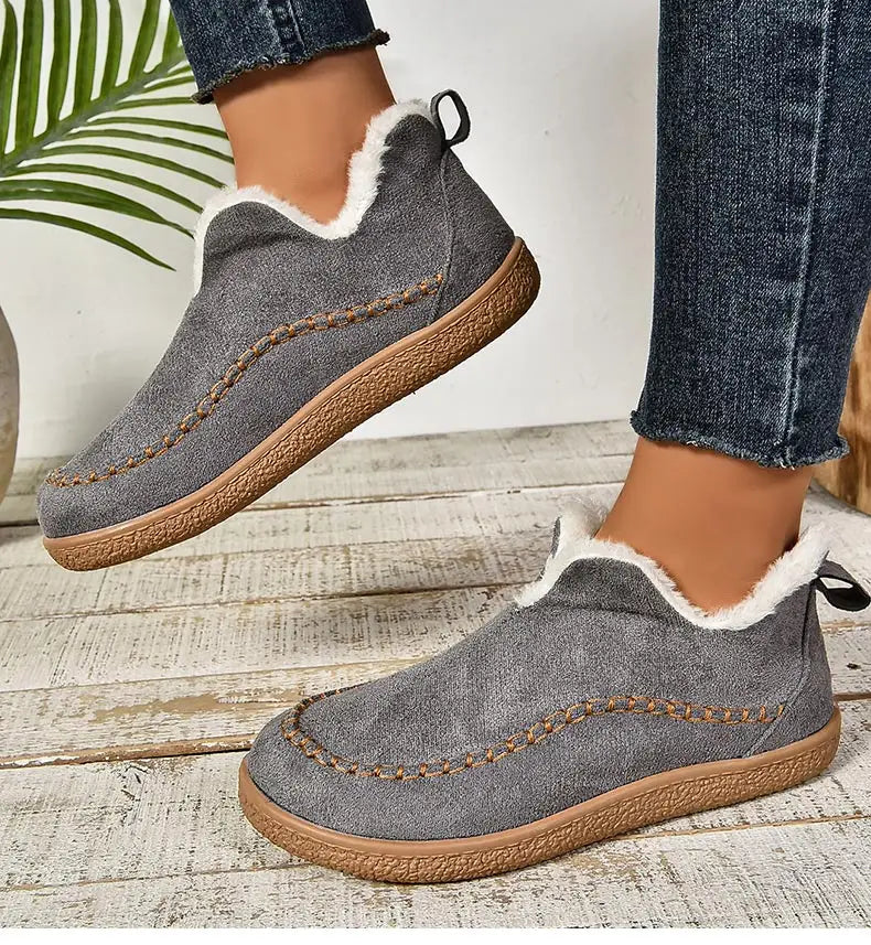 Women's Boots Slip On Winter Boots Winter Shoes Women Ankle Boots in USA