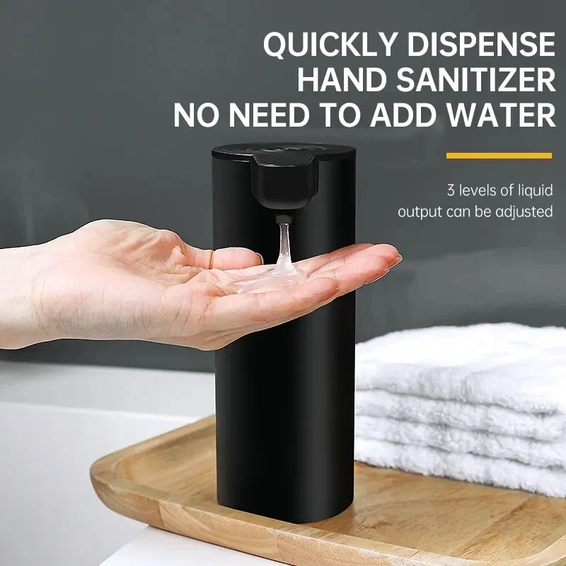 Automatic Sensor Soap Dispenser Black Bathroom Accessories