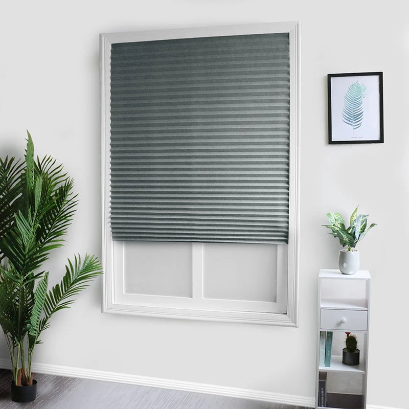 Self Adhesive Blinds Windows Semi Shading Sun Curtains in USA