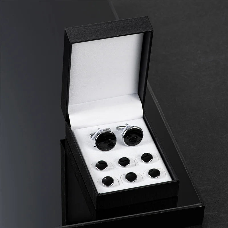 Wedding Cufflinks Tuxedo Studs Set Men Accessories Cufflinks in USA