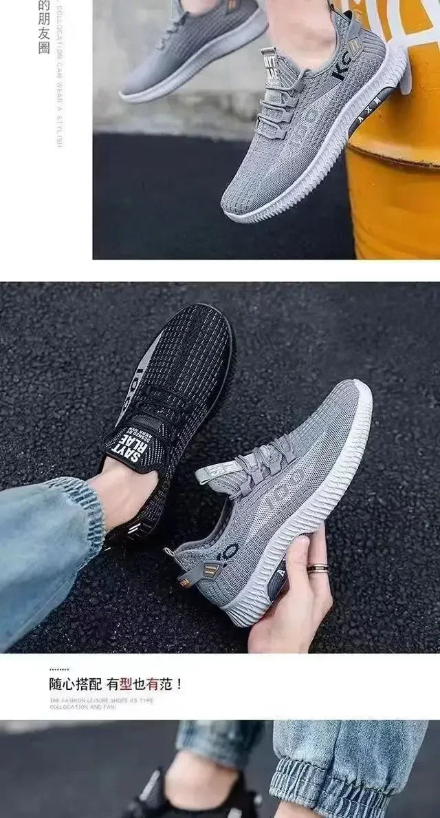 Mesh Sneakers Comfortable Trendy Versatile Shoes Men in USA