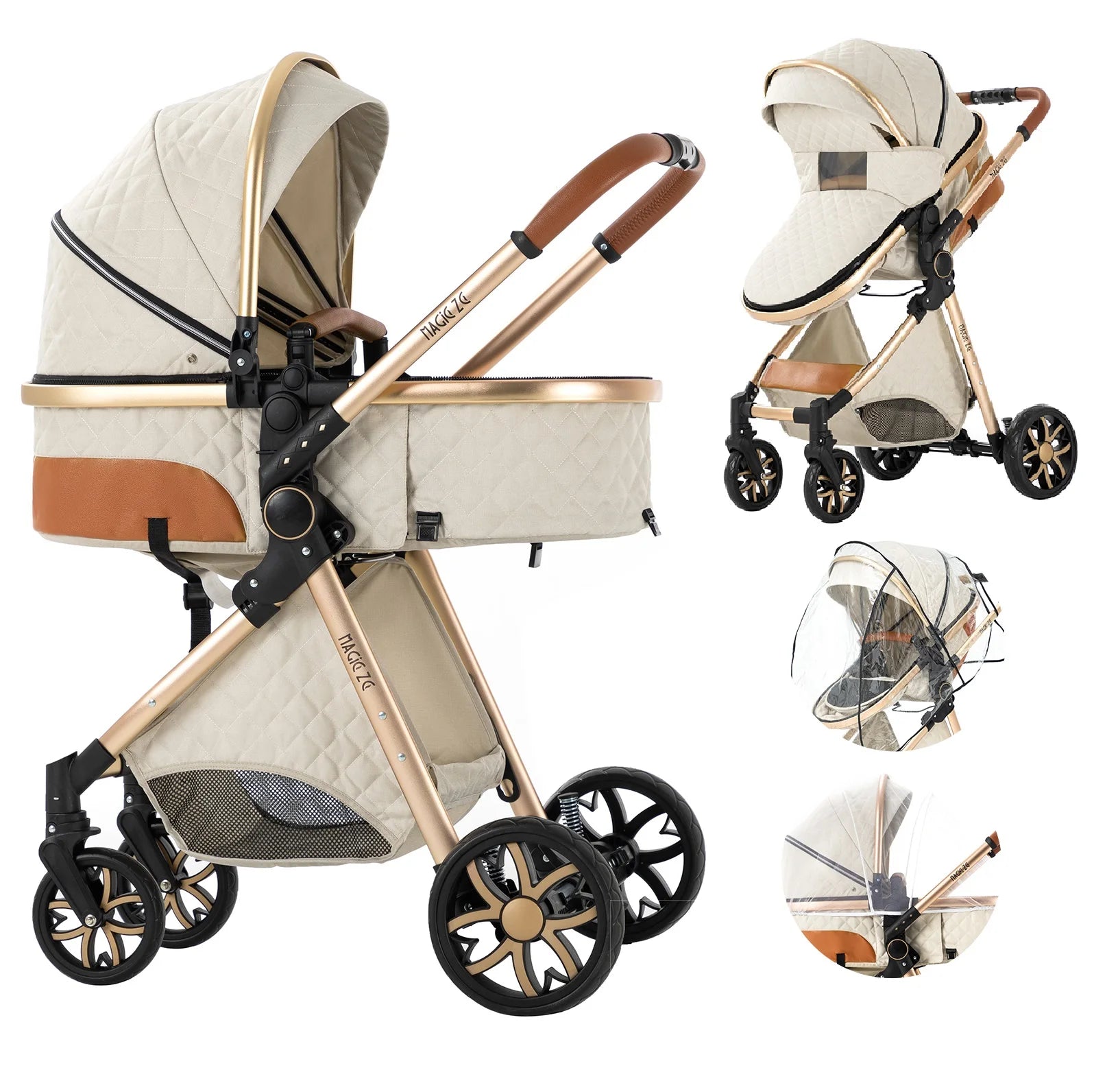 Foldable Stroller High landscape Newborn Baby in USA