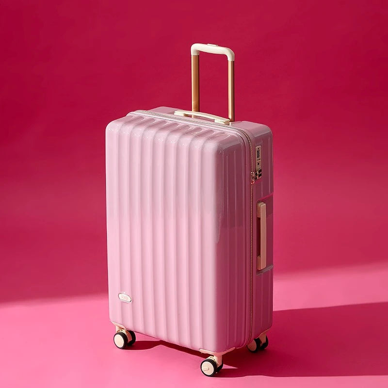 Fashion Rolling Luggage Lightweight Travel Suitcase in USA