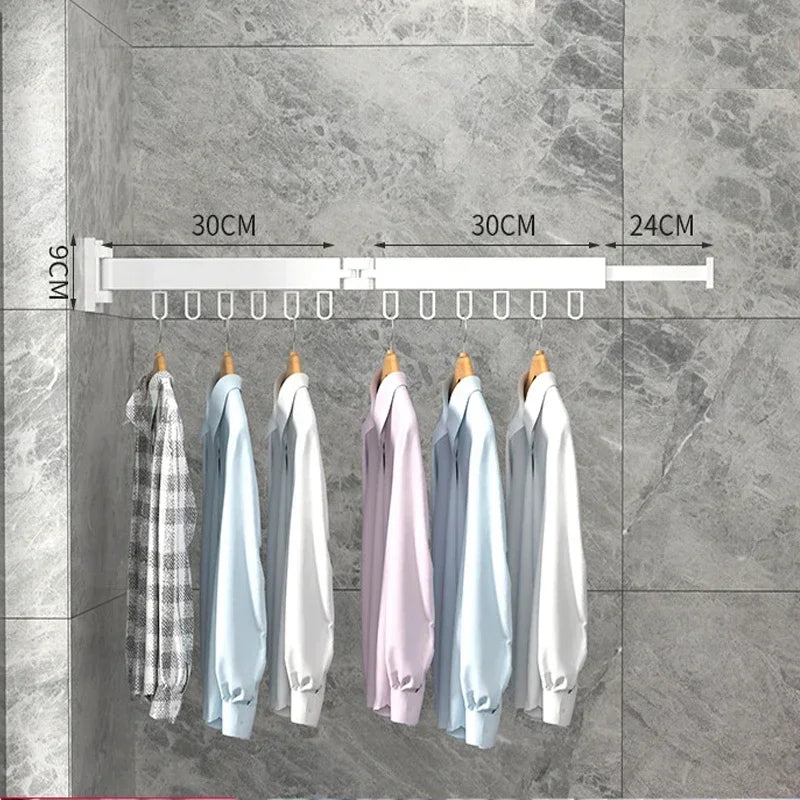 Retractable Cloth Drying Rack Folding Clothes Hanger IN USA.