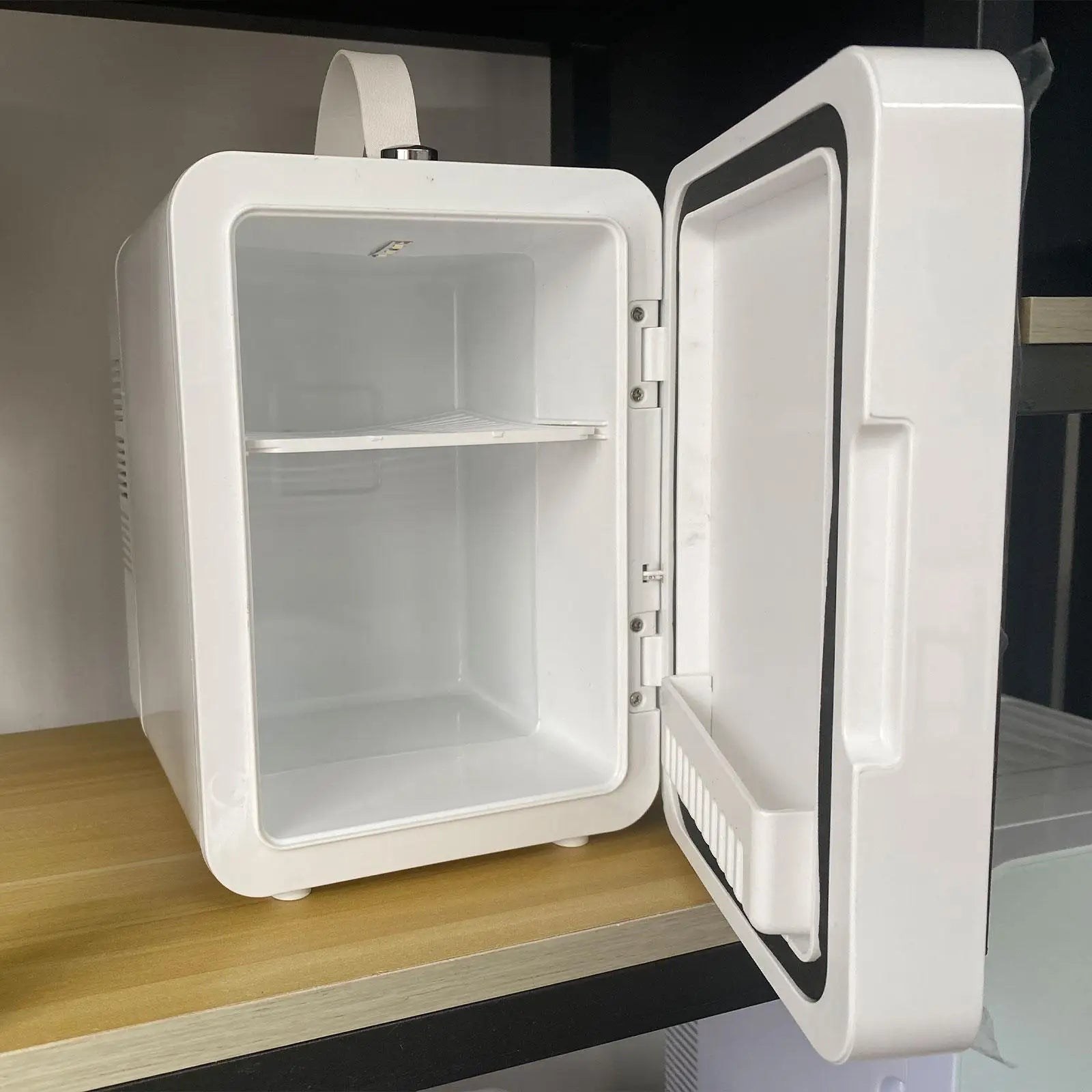 Skincare Fridge Chill or Heat with Handle 3 Mode Lighting in USA.