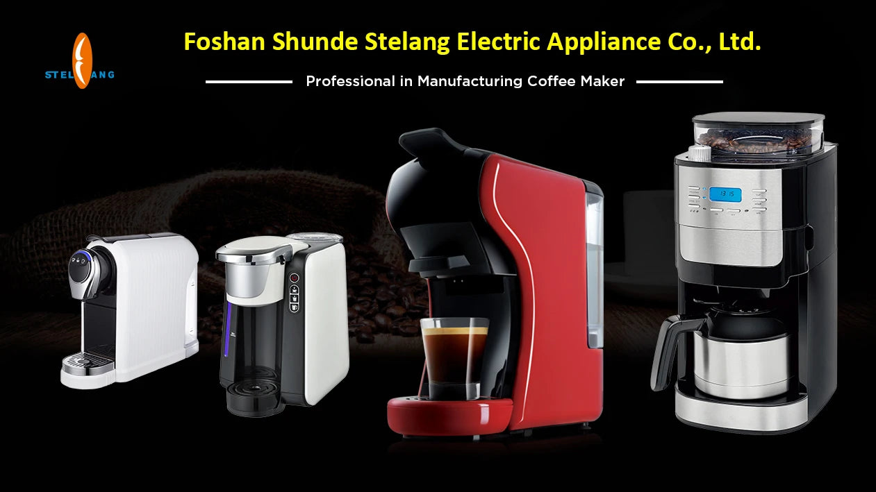 Hotel electric 15 bar high pressure coffee maker private label in USA.