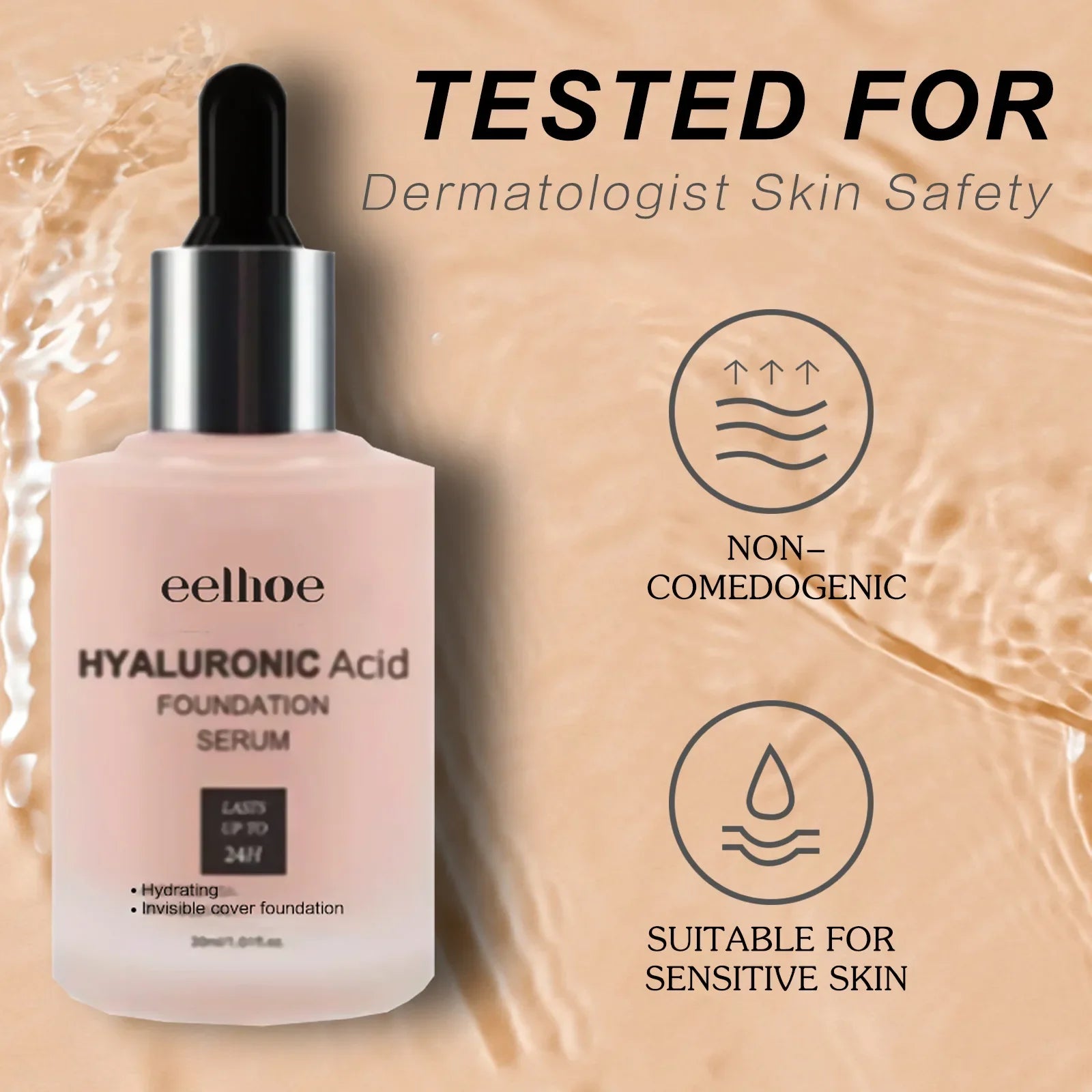 EELHOE Hyaluronic Acid Foundation Serums Oil-Control in USA