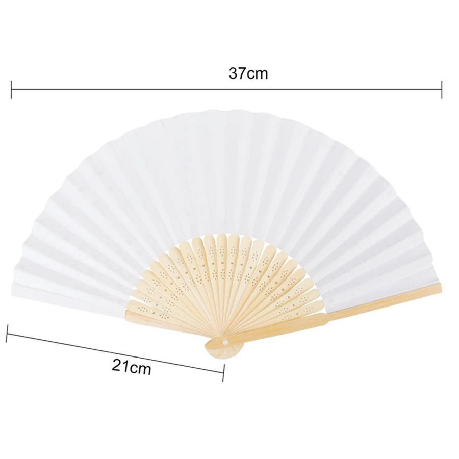 Personalized Engraved Folding Hand Fan Wedding in USA