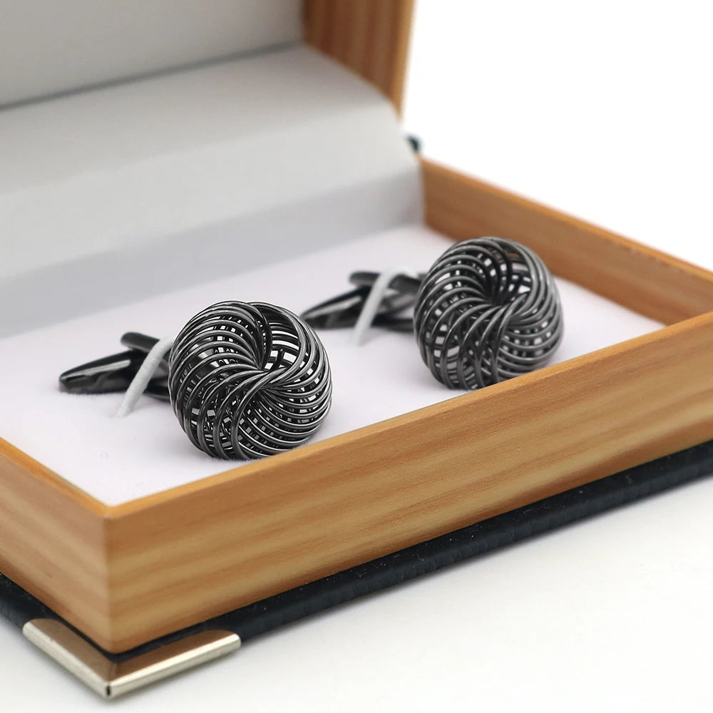 iGame Fashion Knot Cuff Links Quality Brass Material in USA