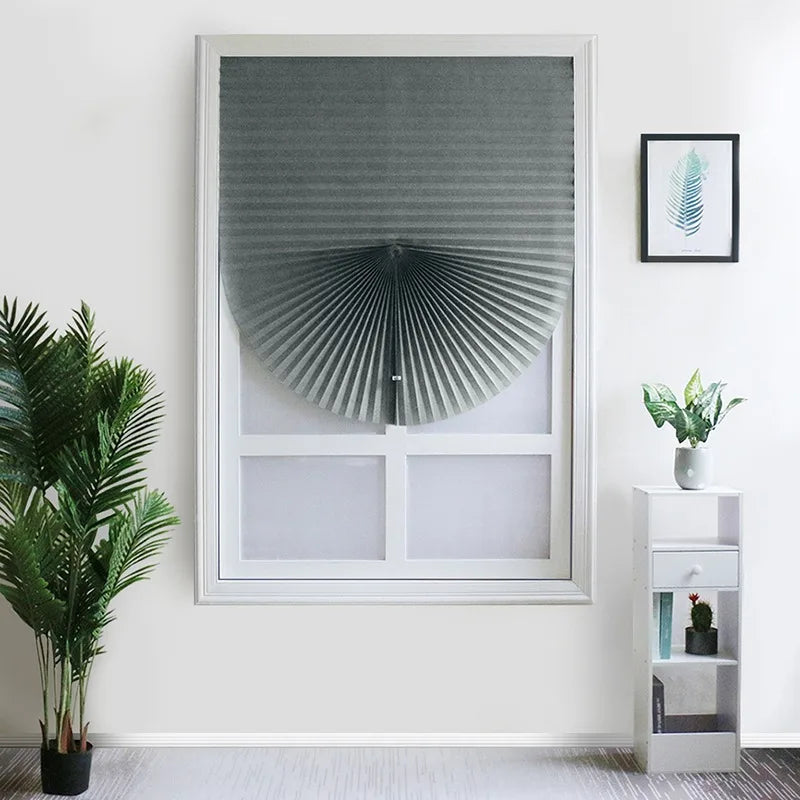 Self Adhesive Blinds Windows Semi Shading Sun Curtains in USA