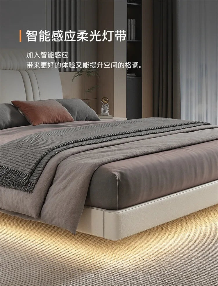 Modern Bed Frame Elegant Multifunctional Bed Comferter