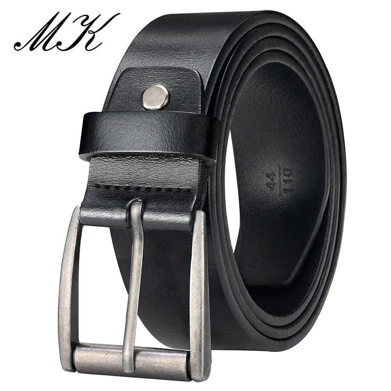 Maikun Genuine Leather Belts Men Jeans Trousers in USA