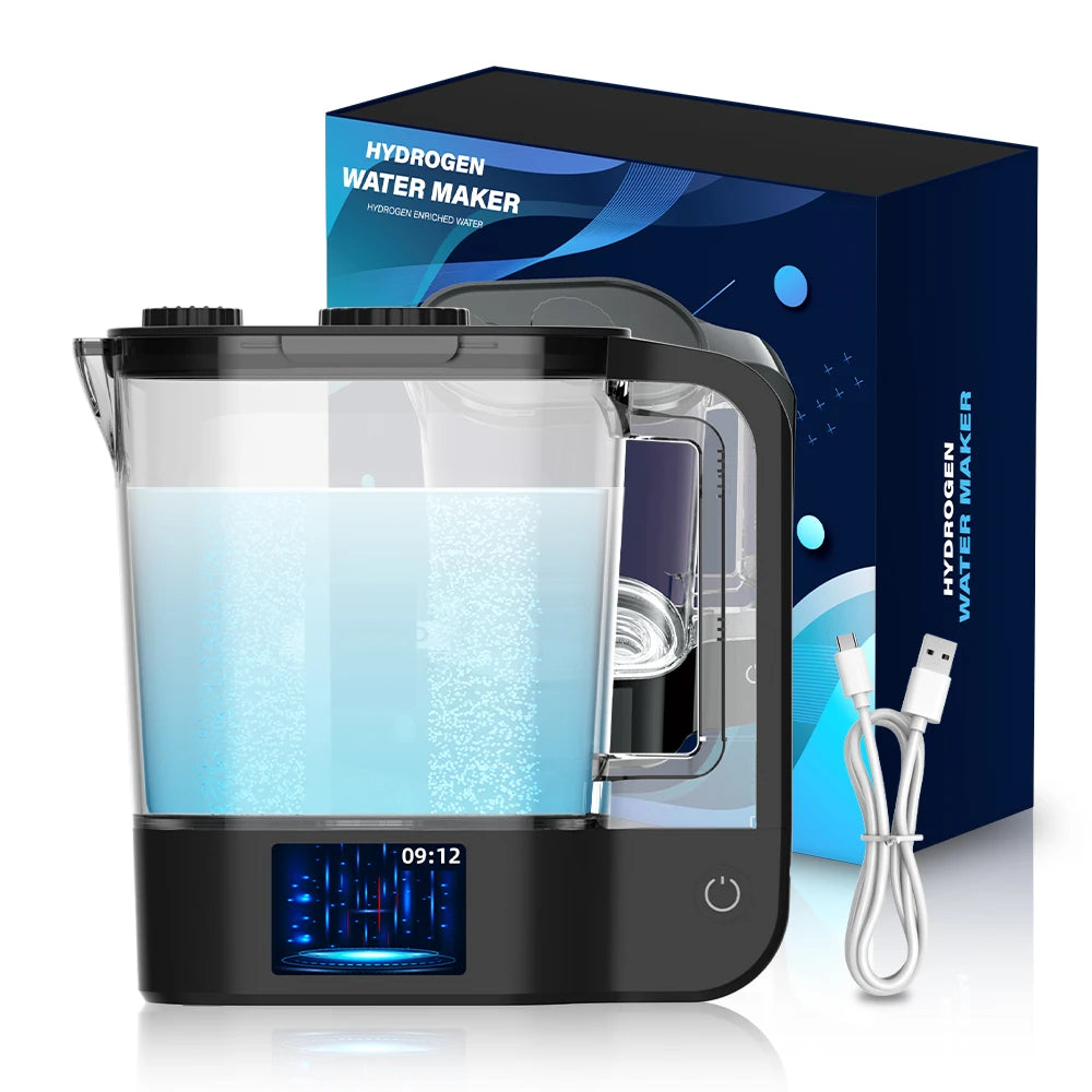 Hydrogen Water Pitcher,Hydrogen Kettle,2000ml Large Capacity in USA.