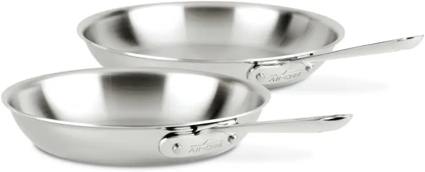 Stainless Steel Fry Pan Induction Oven Broiler Safe Pots in USA.