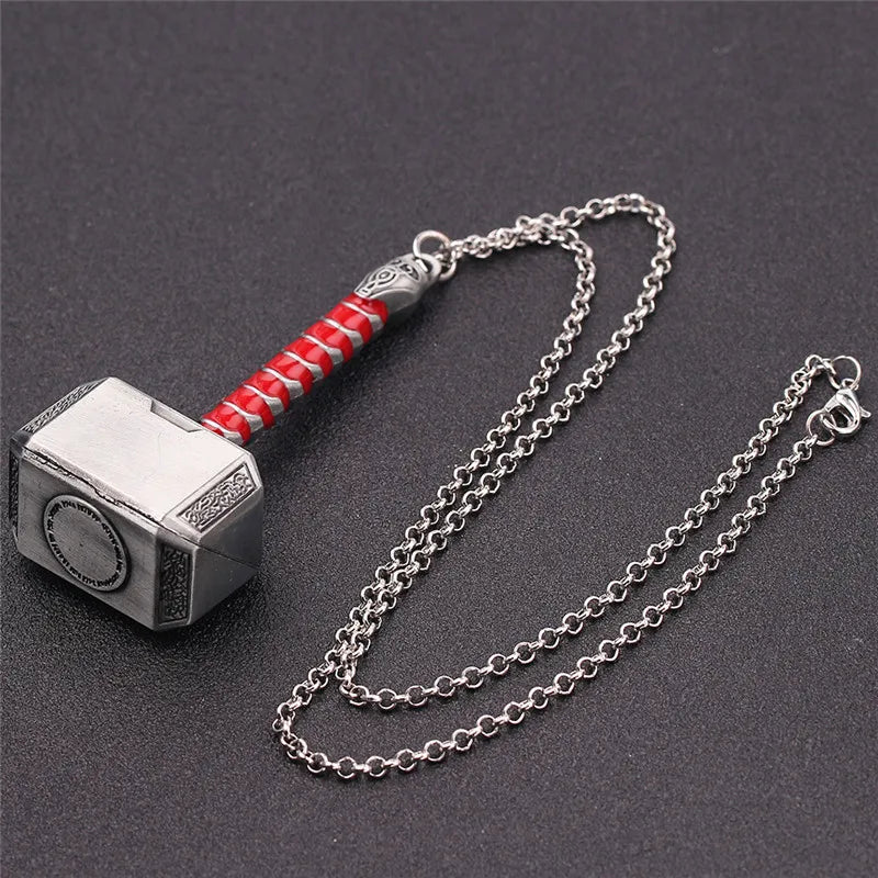 Marvel Superhero Thor hammer Fashion Pendant Necklace in USA