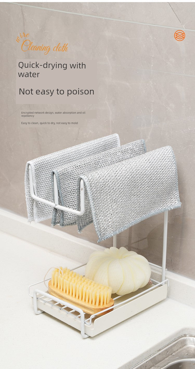 Steel Wire Dishcloth Oil-Free in USA.