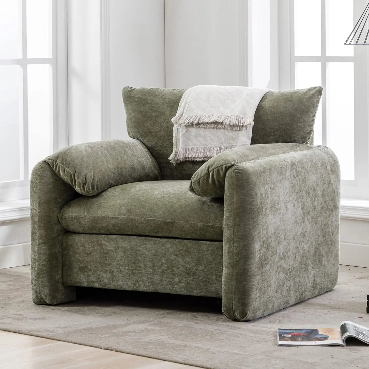 Oversized Armchair-Modern Accent Chair & Single Sofa IN USA.