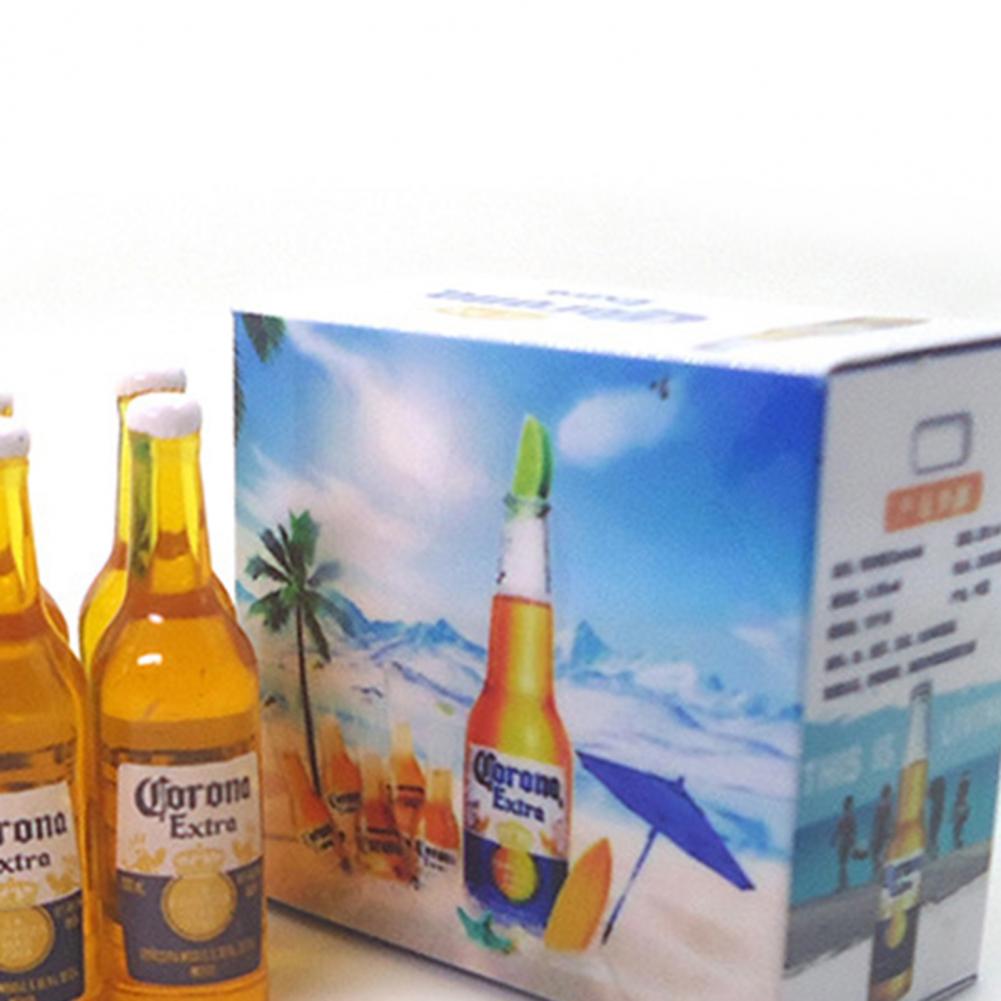 Mini Dollhouse Miniature Drinks Bottles of Beer Model Box in USA