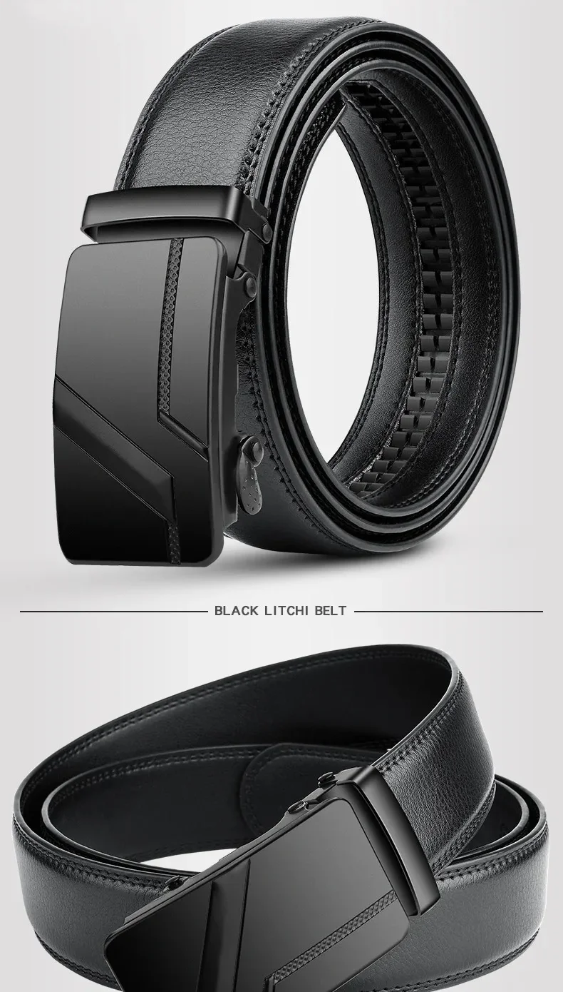 Men's High-Quality Belt Luxury Belt, Black Men's in USA