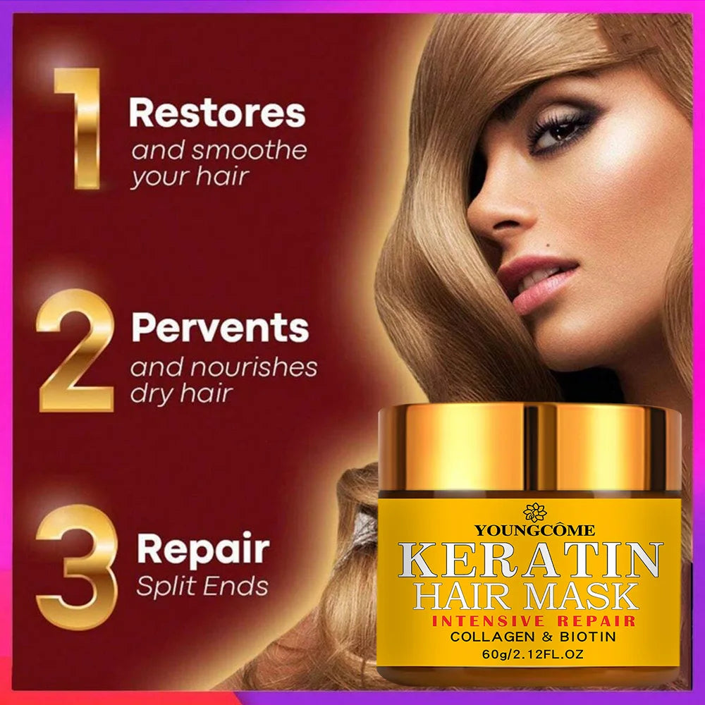 Hair Repairs Hair Mask Biotin Collagen Keratin Conditioner in USA