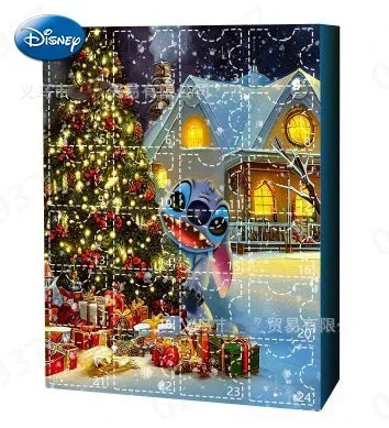 Disney Anime Lilo and Stitch Christmas Advent Calendar Box