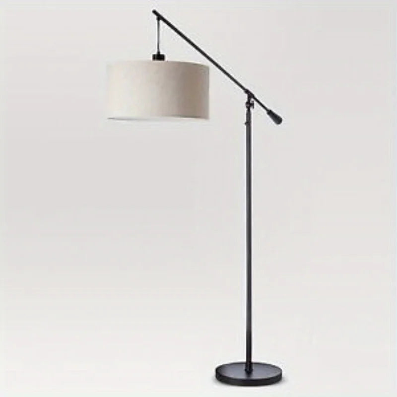 Bronze cantilever hanging floor lamp IN USA.