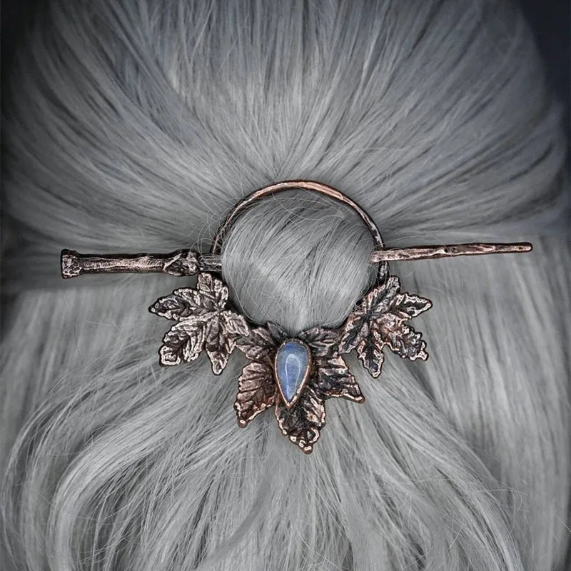 Unique Viking Black Oversized Crow Hair Clip Accessories in USA