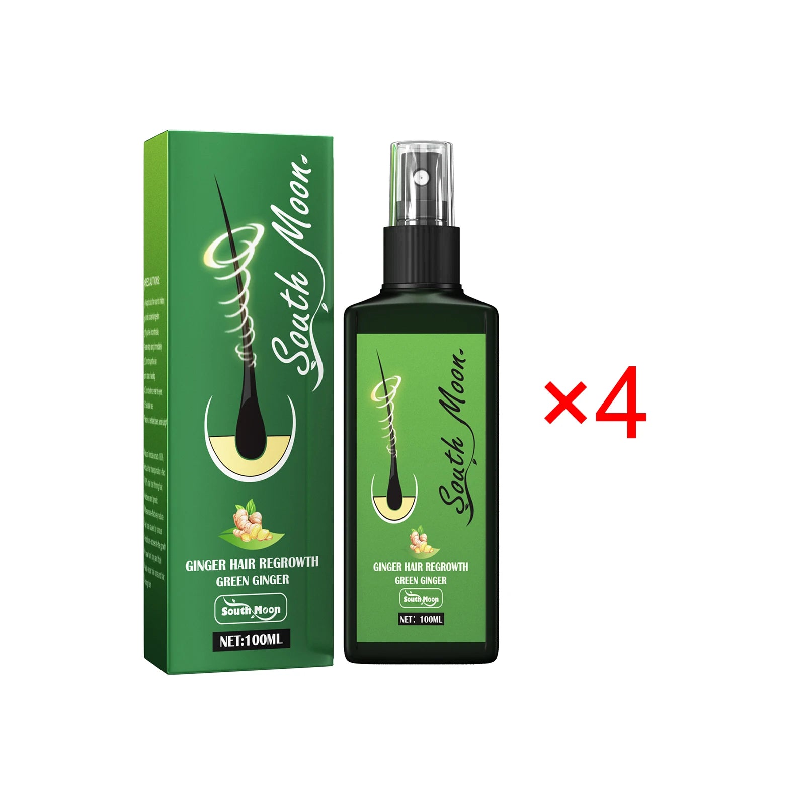 South Moon Green Ginger Hair Regrowth Spray in USA