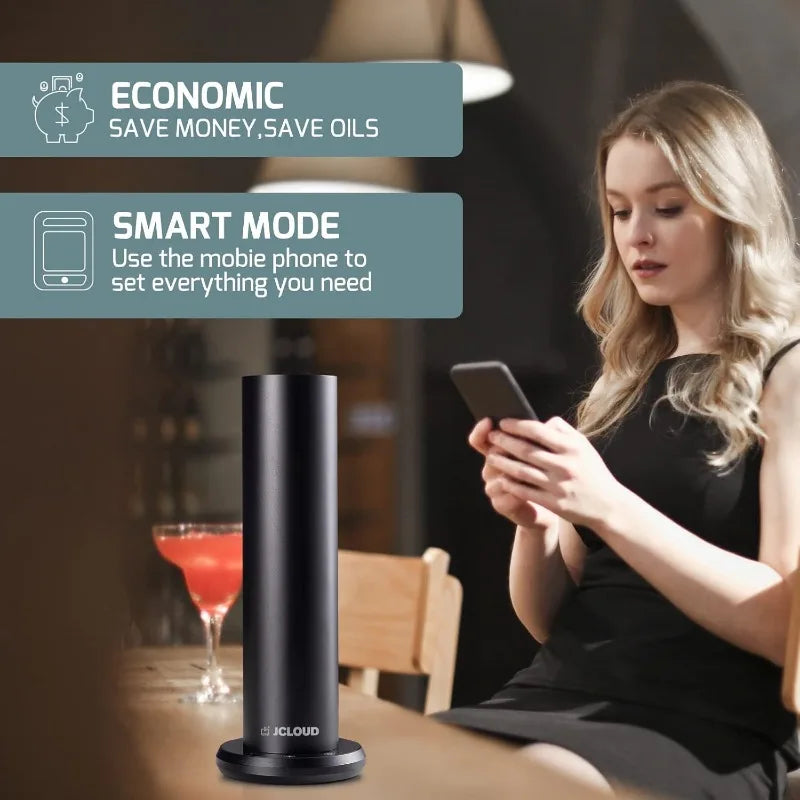 JCLOUD Smart Scent Air Machine for Home,Bluetooth Waterless Essential 