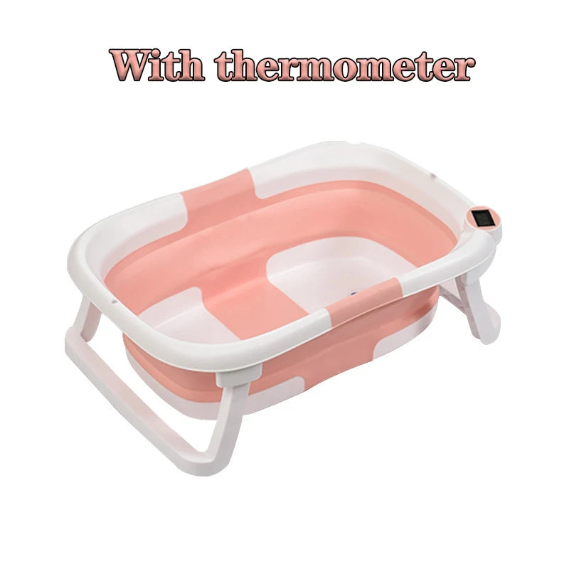 Real-time Temperature Silicone Baby Take A Bath Bathtub in USA