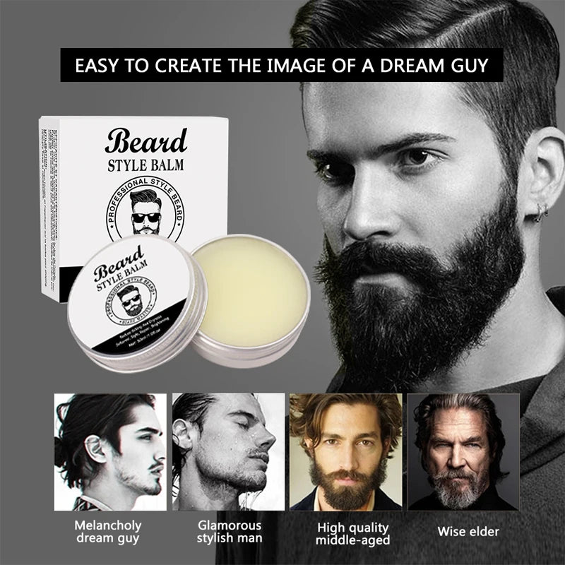 Beard Balm Men Natural Beard Care Wax Balm in USA