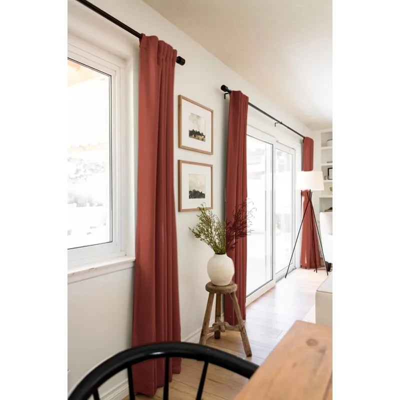 Blackout Shield Linen Blackout Curtains Bedroom in USA