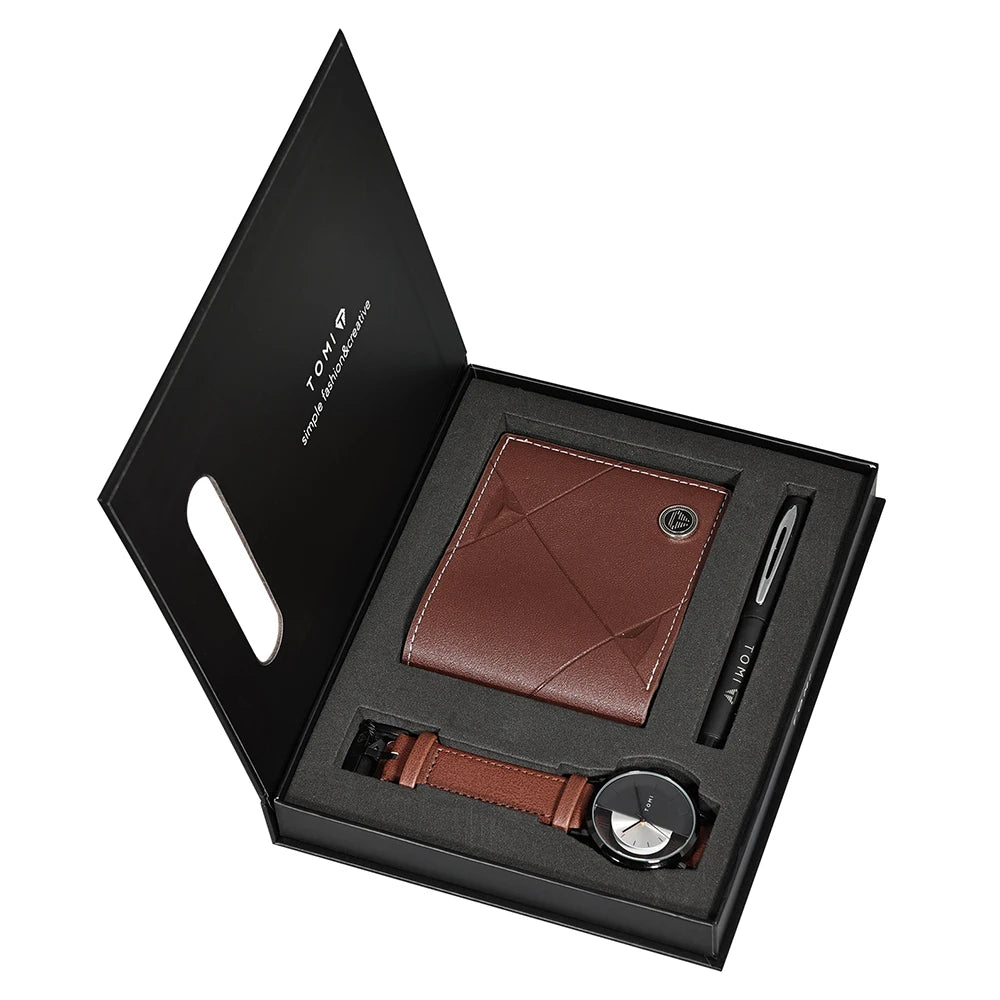 Luxury Business Gift Box Set Men Watch Wallet in USA