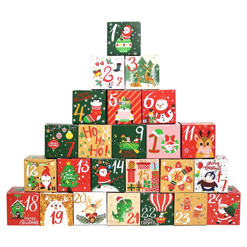 Christmas Advent Calendar Boxes Reusable Advent Calendar Boxes in the usa