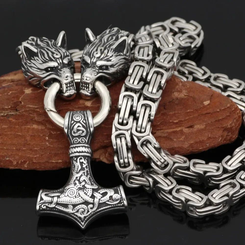 Fashionable Exquisite New Retro Nordic Viking Hammer Pendant in USA