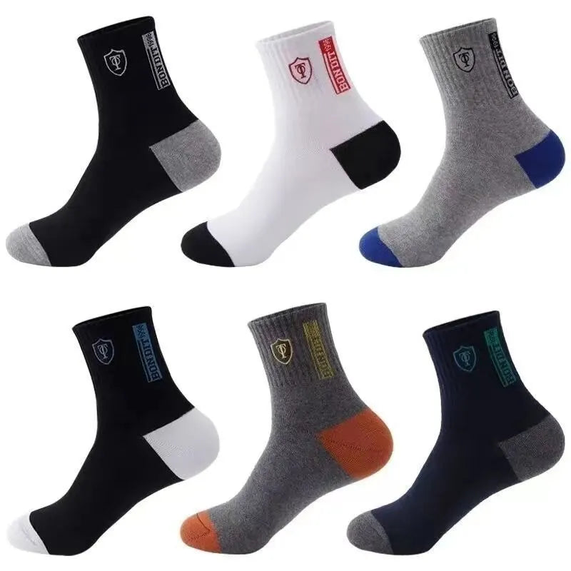 Breathable Cotton Sports Stockings Men Bamboo Fiber in USA