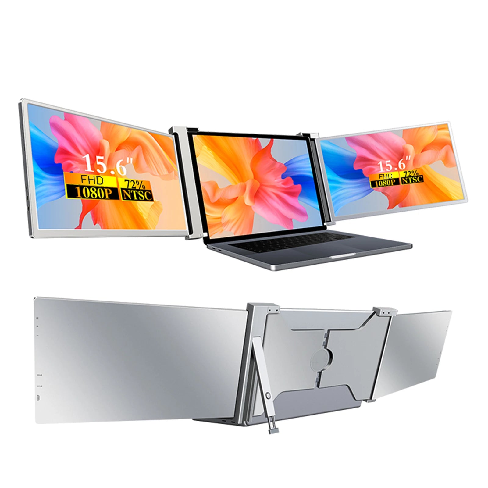 Portable Triple-screen Monitor Laptop Expansion Screen IN USA.