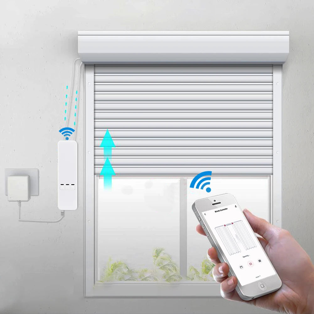 Smart Home WiFi zigbee Remote Control Shade Shutter in USA.